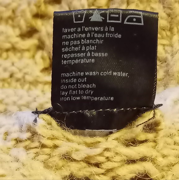 GUILTY Women's Tan Wool Knit Cropped Sweater - Picture 16 of 16